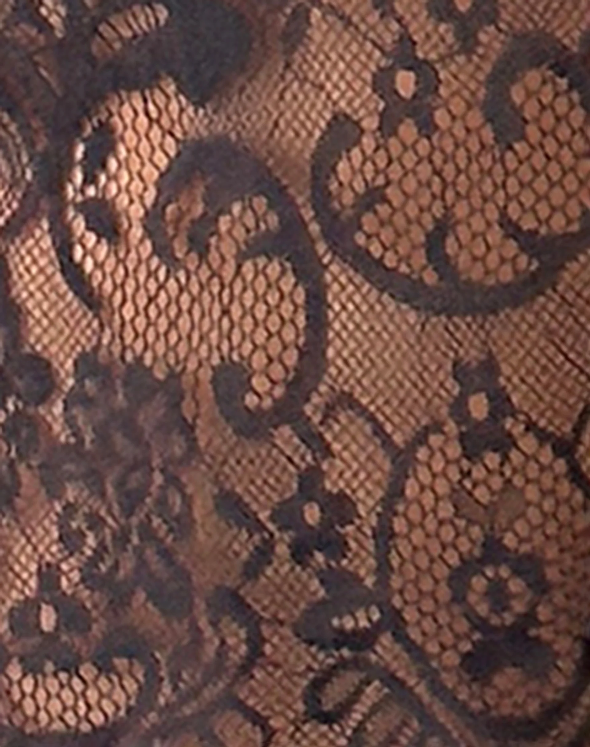 Nioly Unlined Top in Black Eyelash Lace - Image 5