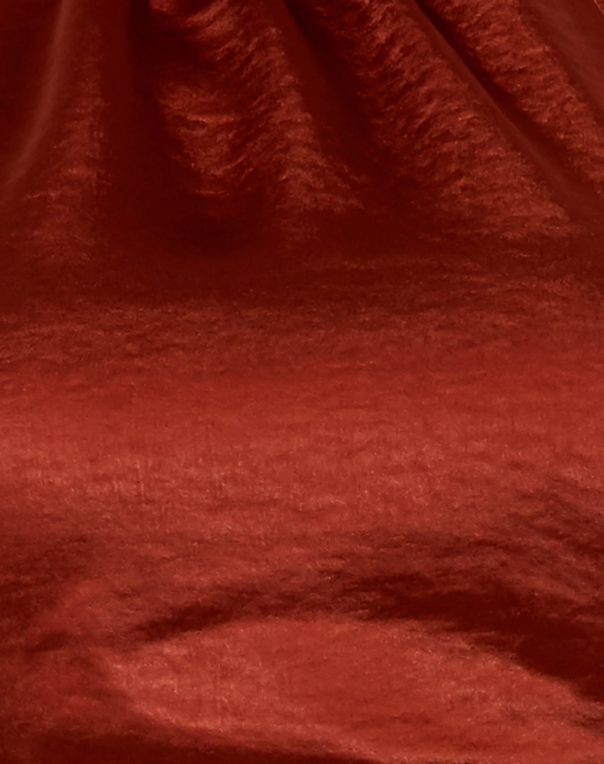 Noela Crop Top in Satin Brick - Image 5