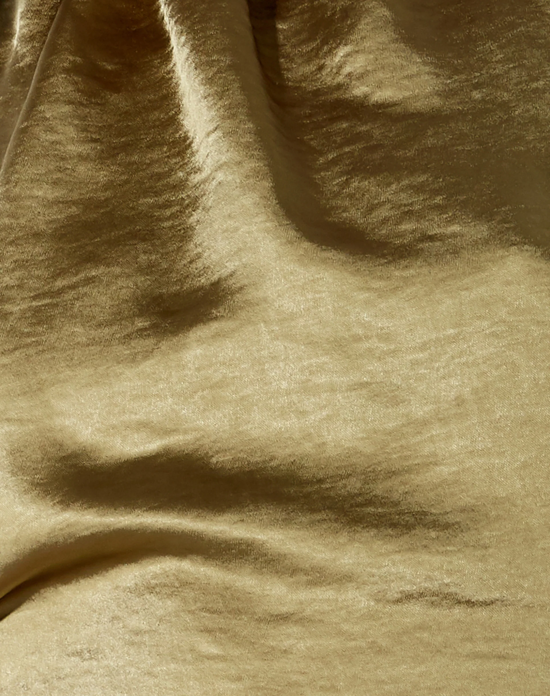 Noela Crop Top in Satin Olive - Image 6