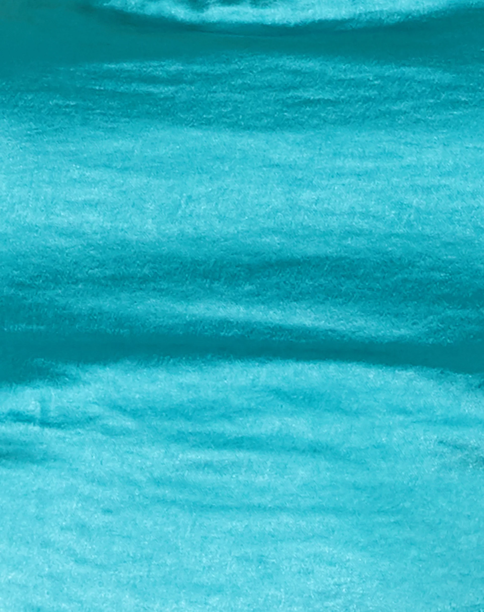 Nolda Crop Top in Satin Aqua Blue - Image 6