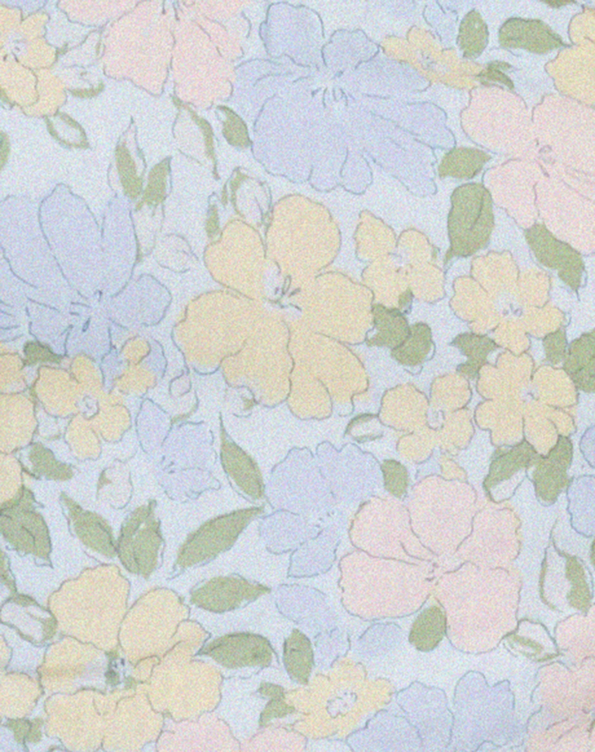 Nolda Crop Top in Washed Out Pastel Floral - Image 5