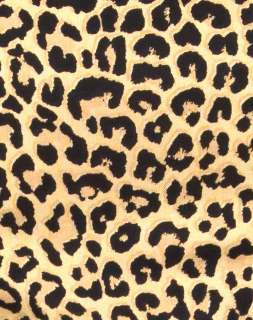 Nolia Tube Top in Rar Leopard - Image 7