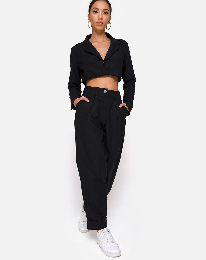 Noly Blazer in Black - Image 4
