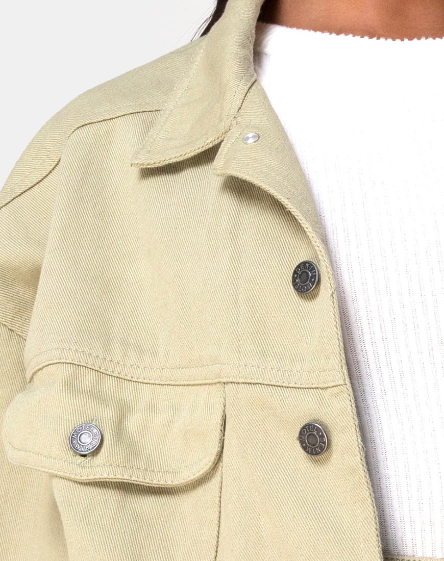 Noma Jacket in Sage - Image 6