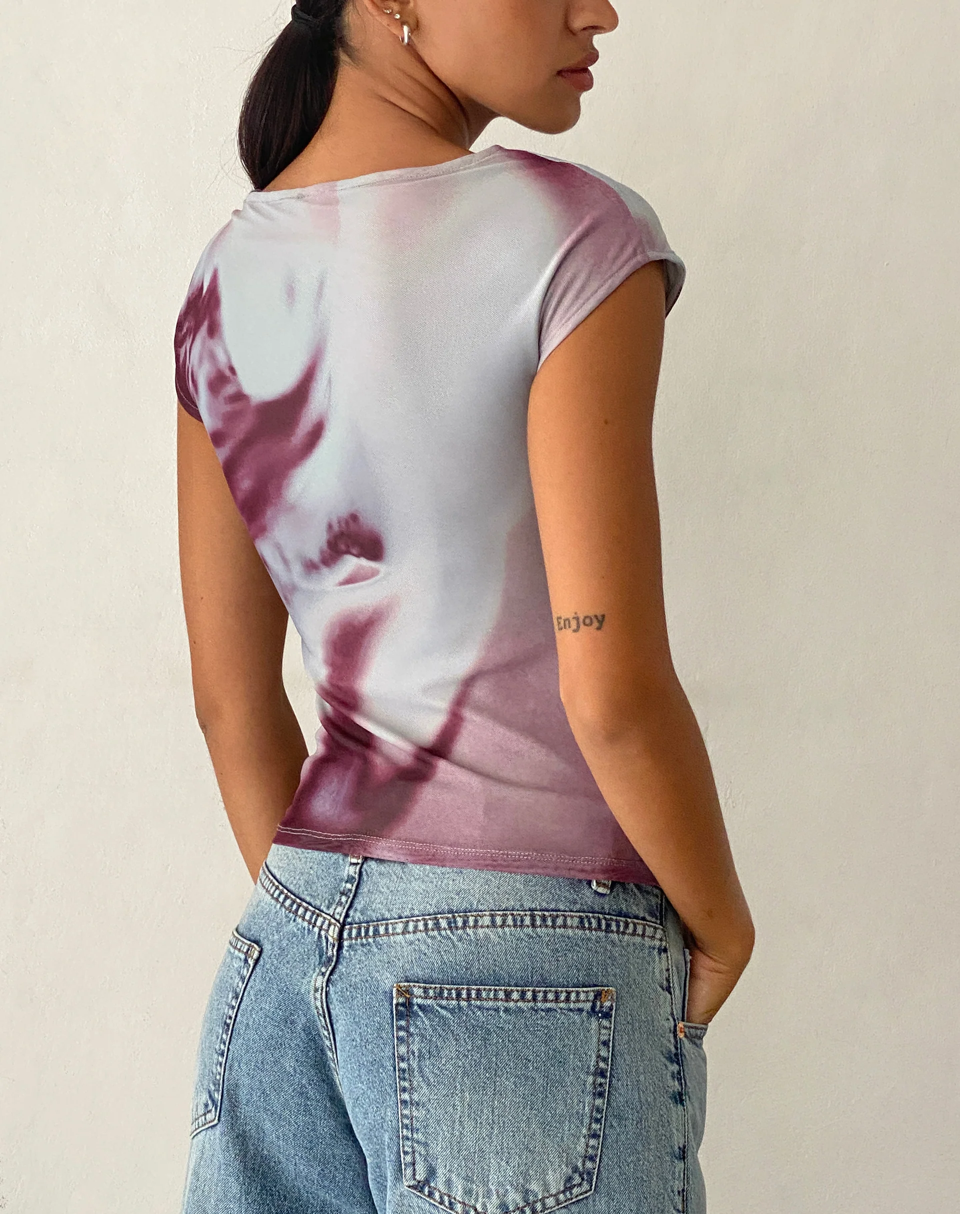 Nova Top in Anatomy of Nature Grey - Image 4