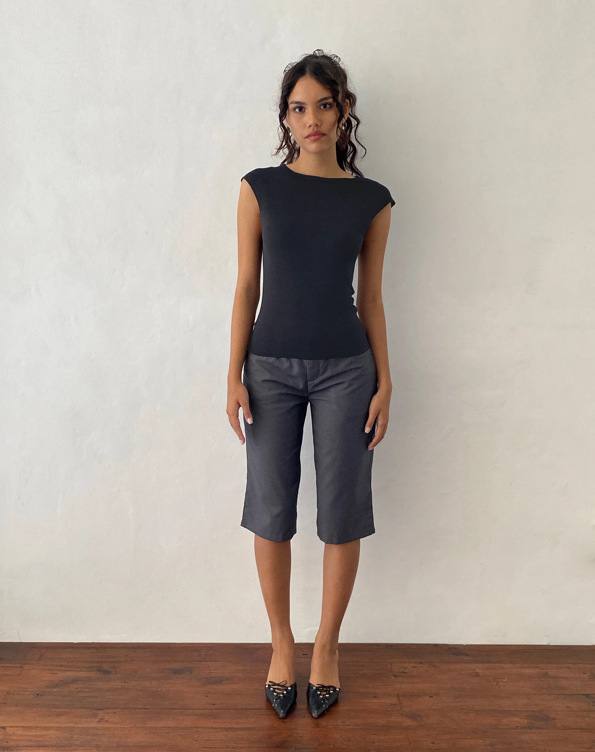 Nova Top in Slinky Black - Image 2