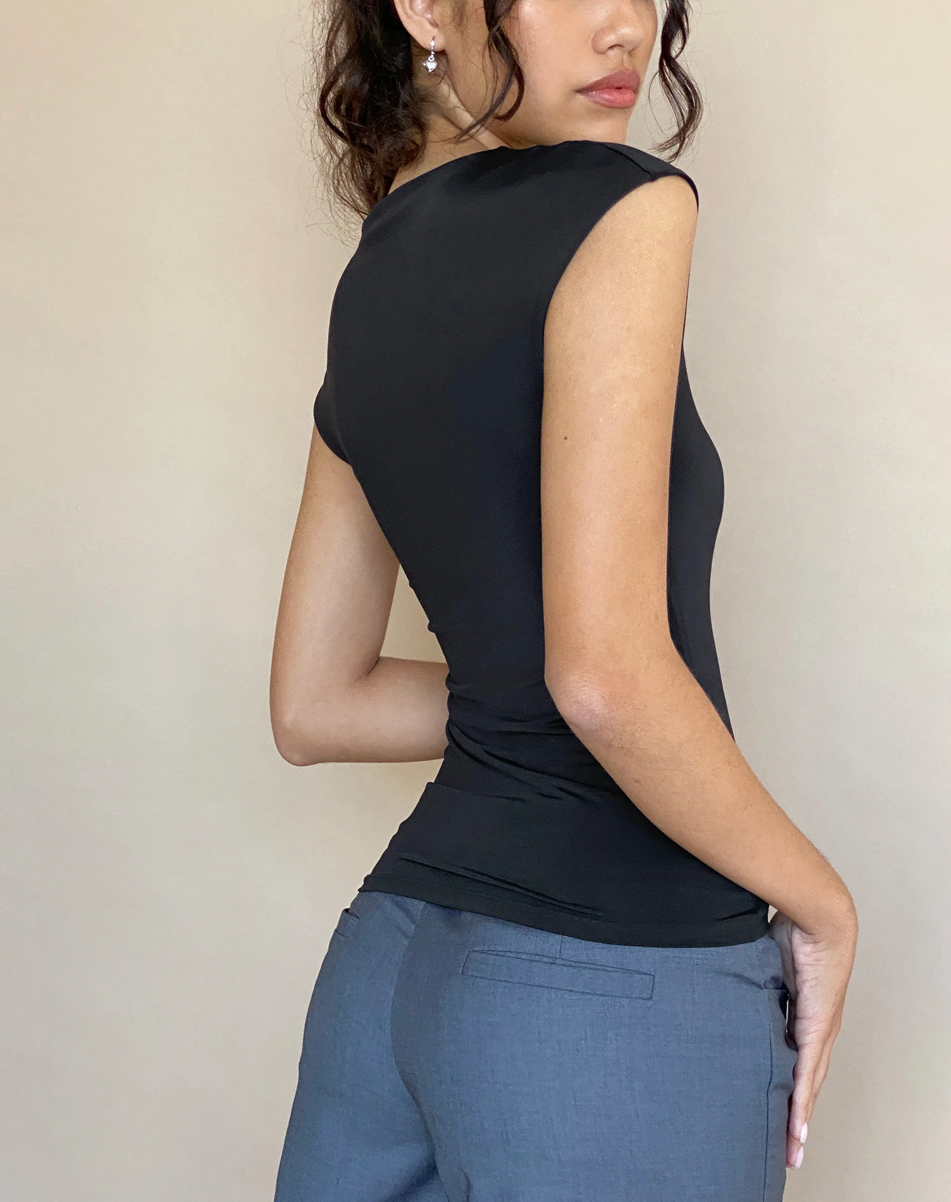 Nova Top in Slinky Black - Image 4