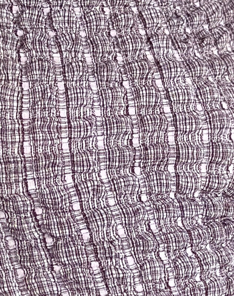 Nova Top in Bubble Gingham Brown - Image 5