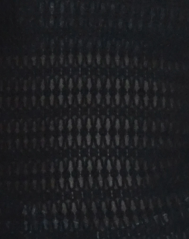 Nova Top in Textured Black - Image 5