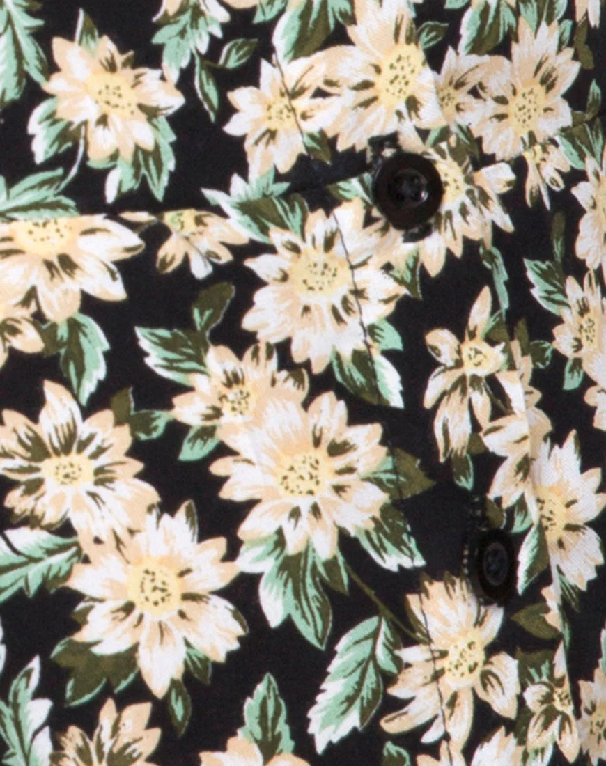 Novia Slip Dress in Aster Black - Image 5