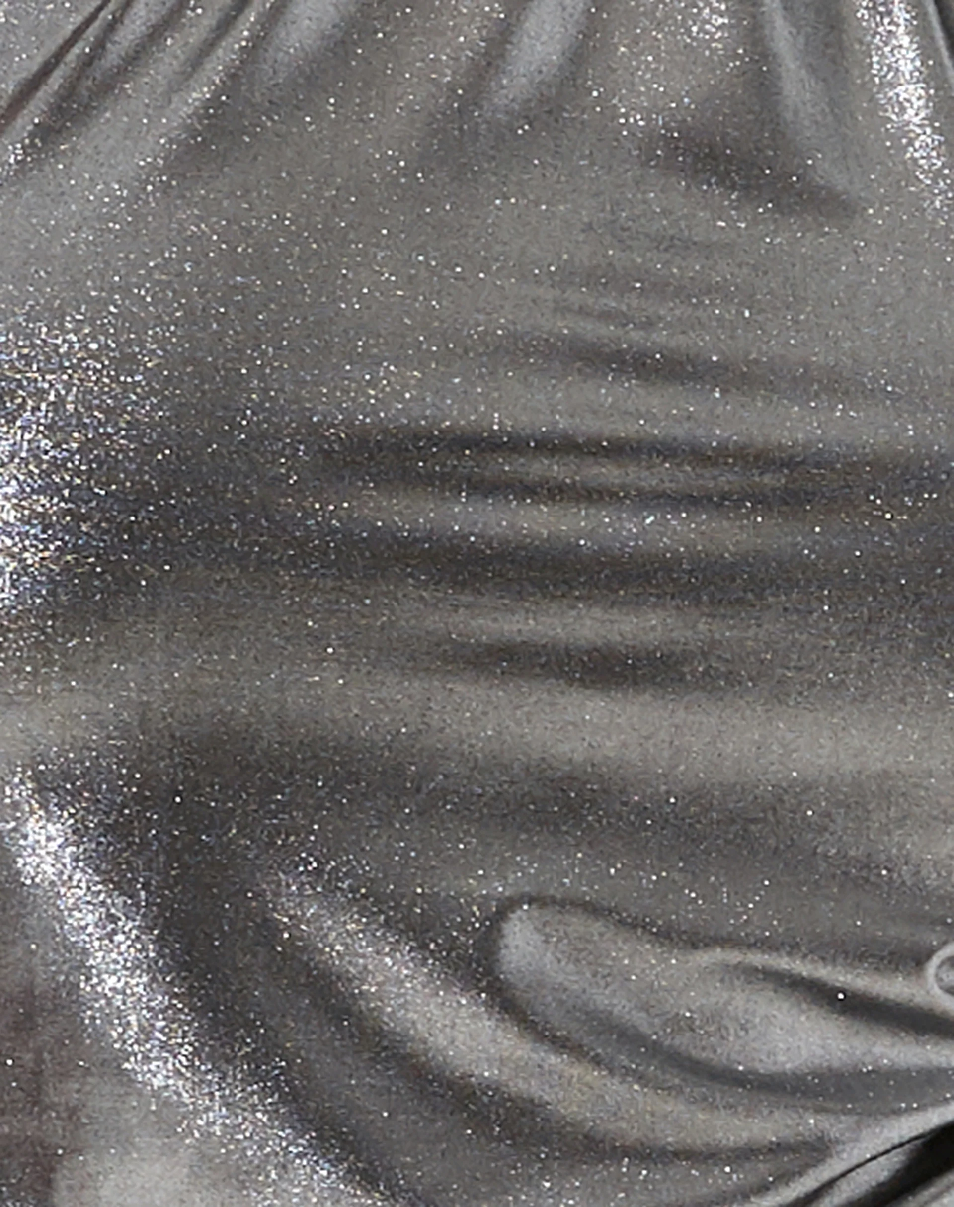 Nowa Mini Dress in Silver Metallic - Image 5