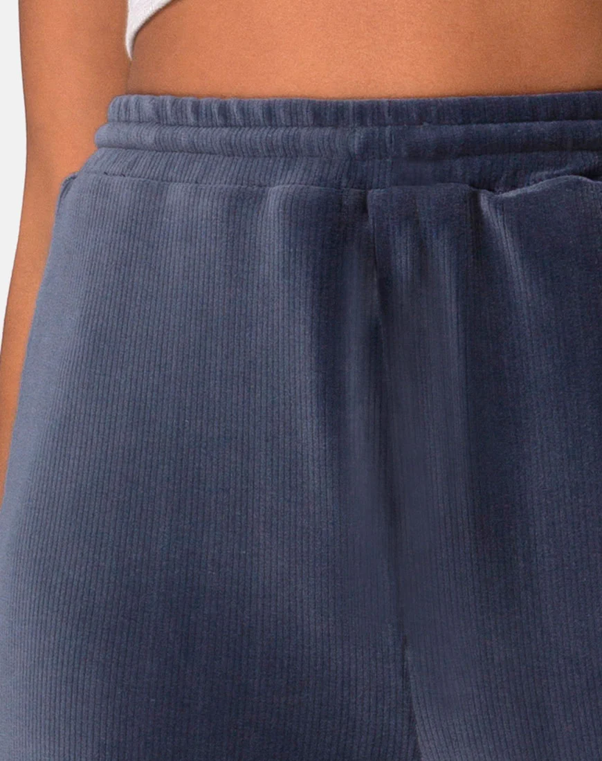 Obeli Trouser in Rib Charcoal - Image 7