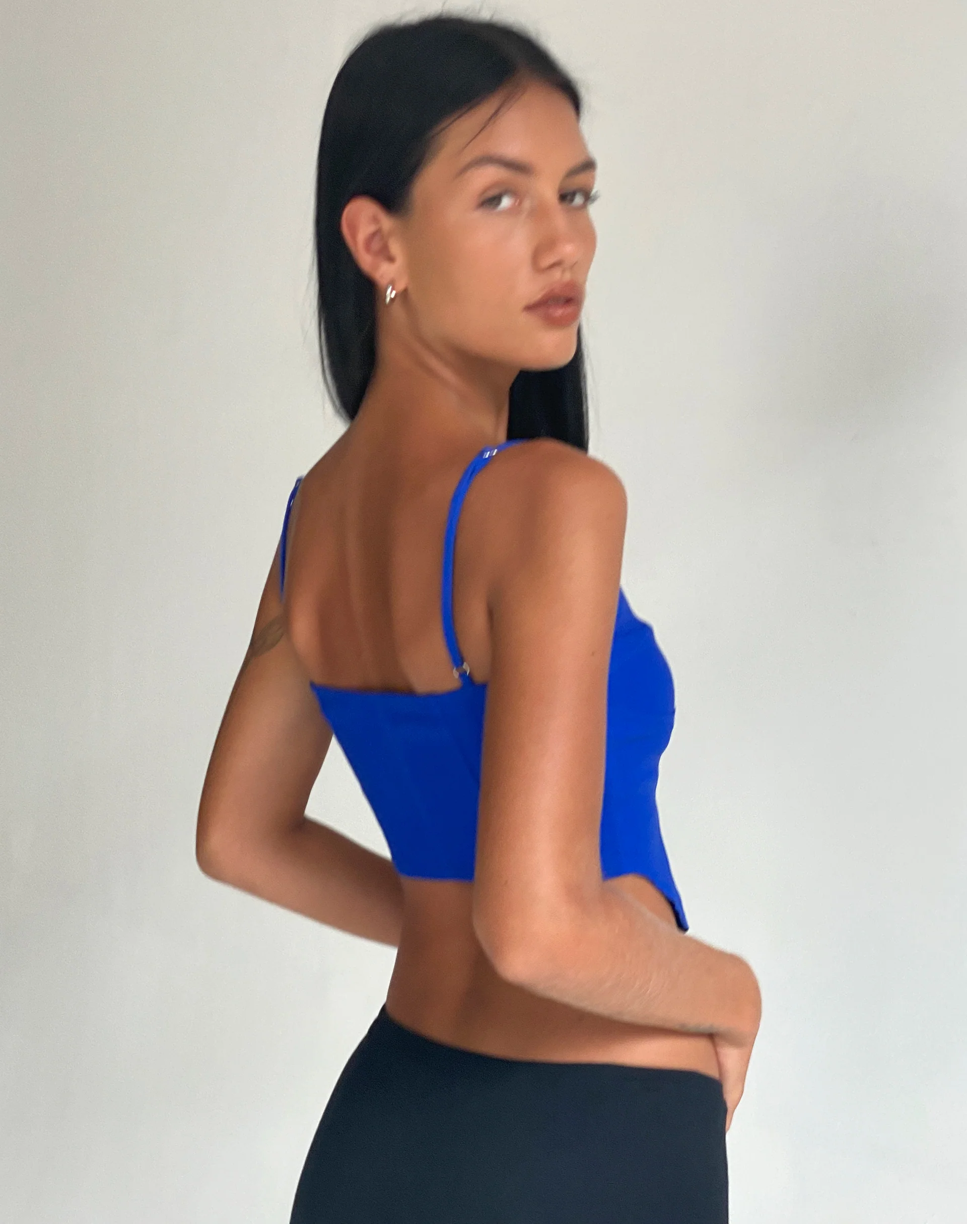 Oleta Cami Top in Cobalt - Image 3