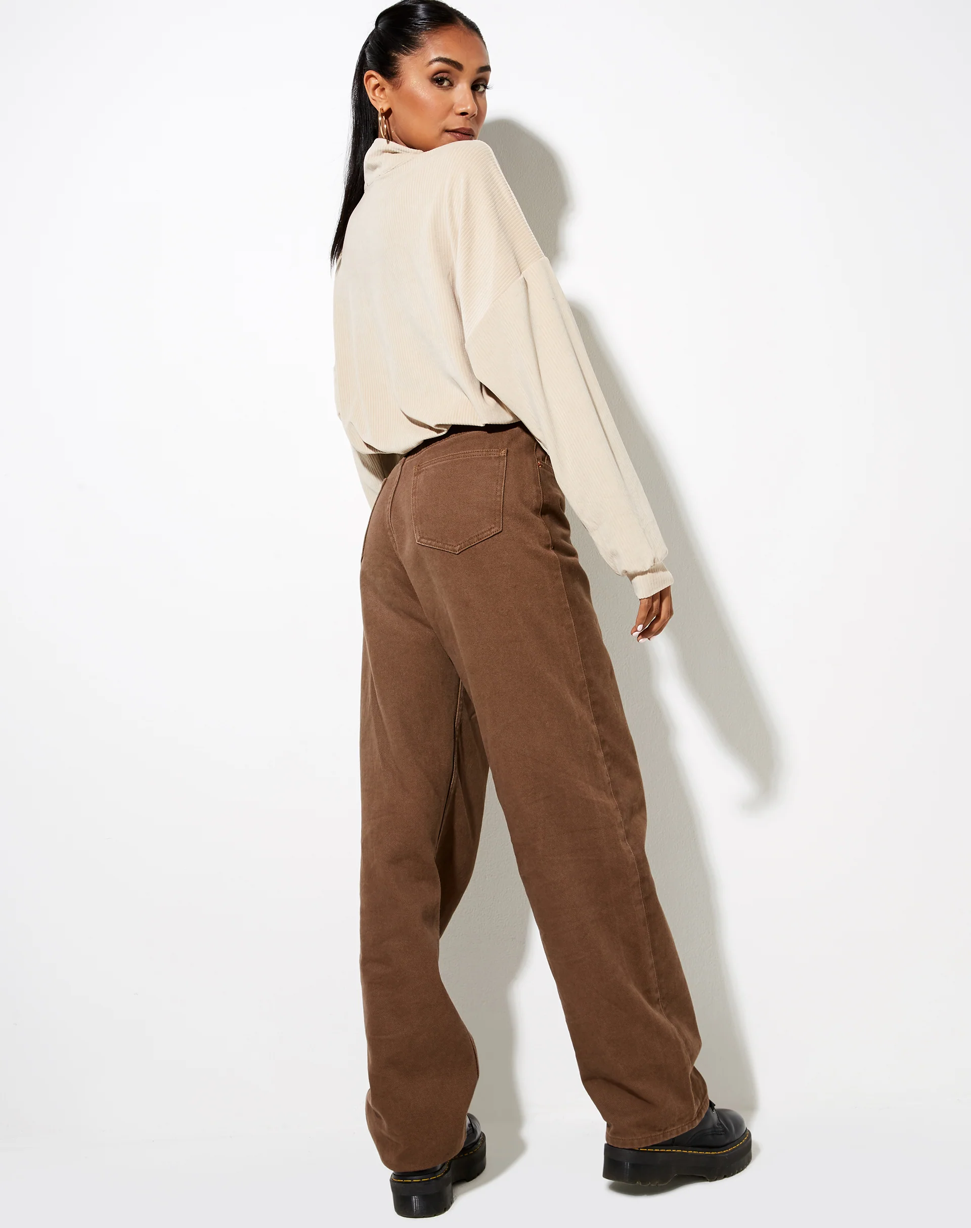 Olini Jumper in Neutral Beige 'Saint' Embro - Image 2