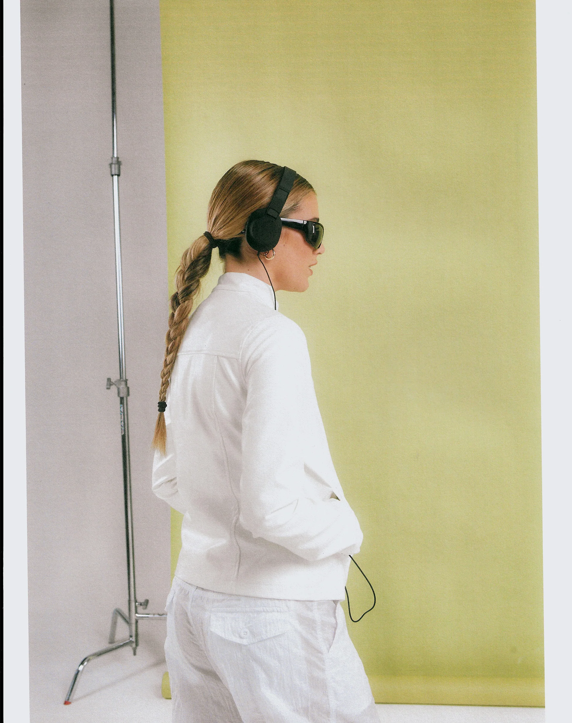 MOTEL X OLIVIA NEILL Olivia Jacket in PU White - Image 3