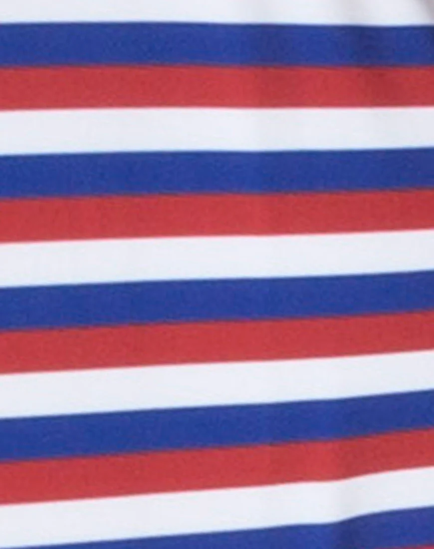 Olivia Swimsuit in Triple Stripe - Image 5