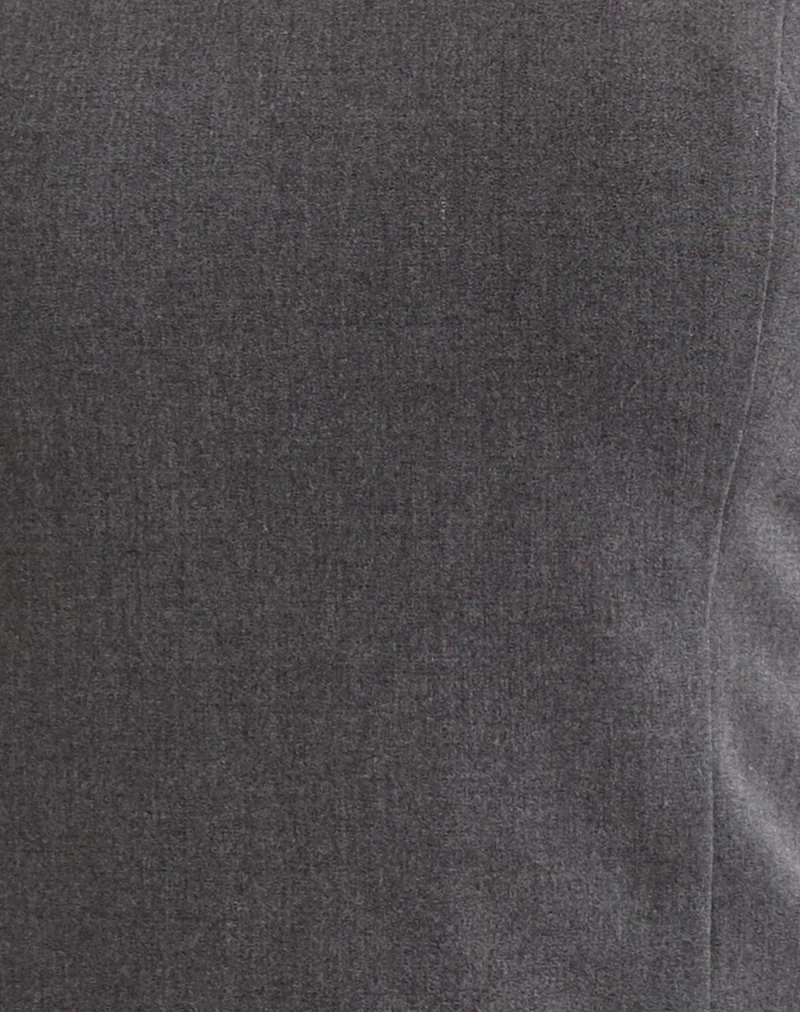 Omaya Tailoring Corset Top in Charcoal - Image 5