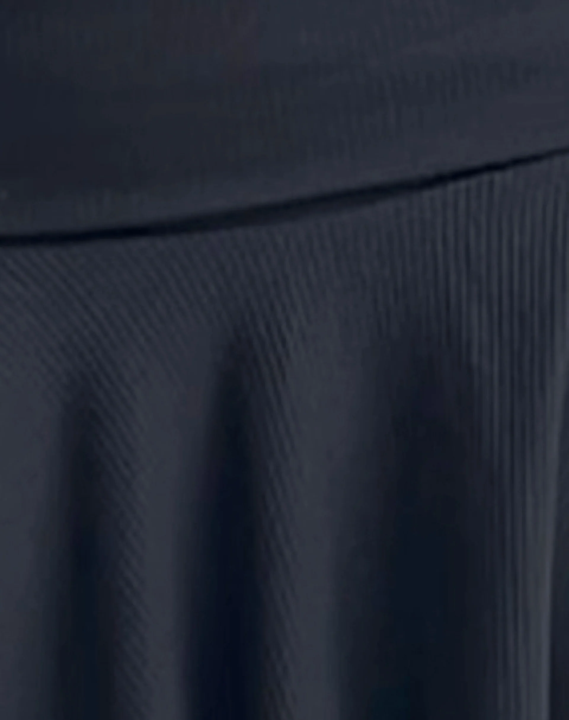 Orla Micro Mini Rib Skirt in Black - Image 5