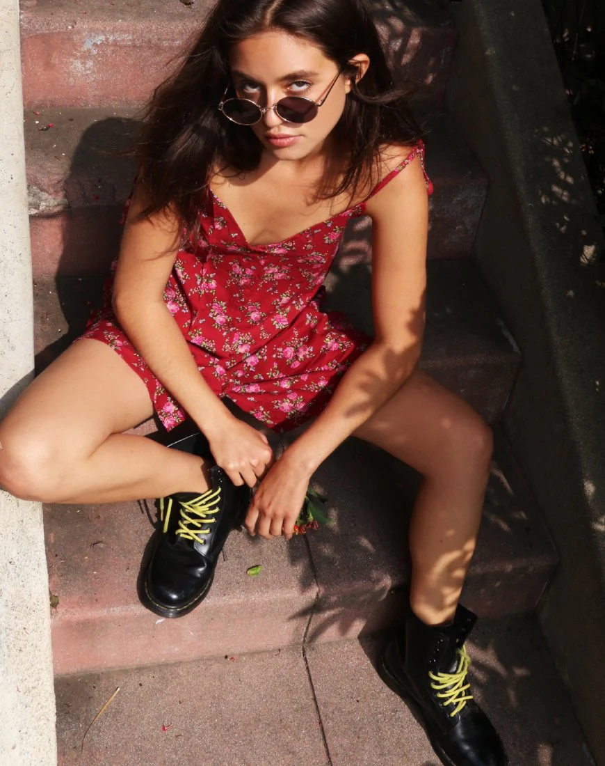 Osla Slip Dress in Soheila Floral - Image 2