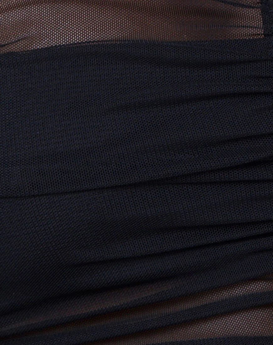 Osta Off The Shoulder Top in Black - Image 5