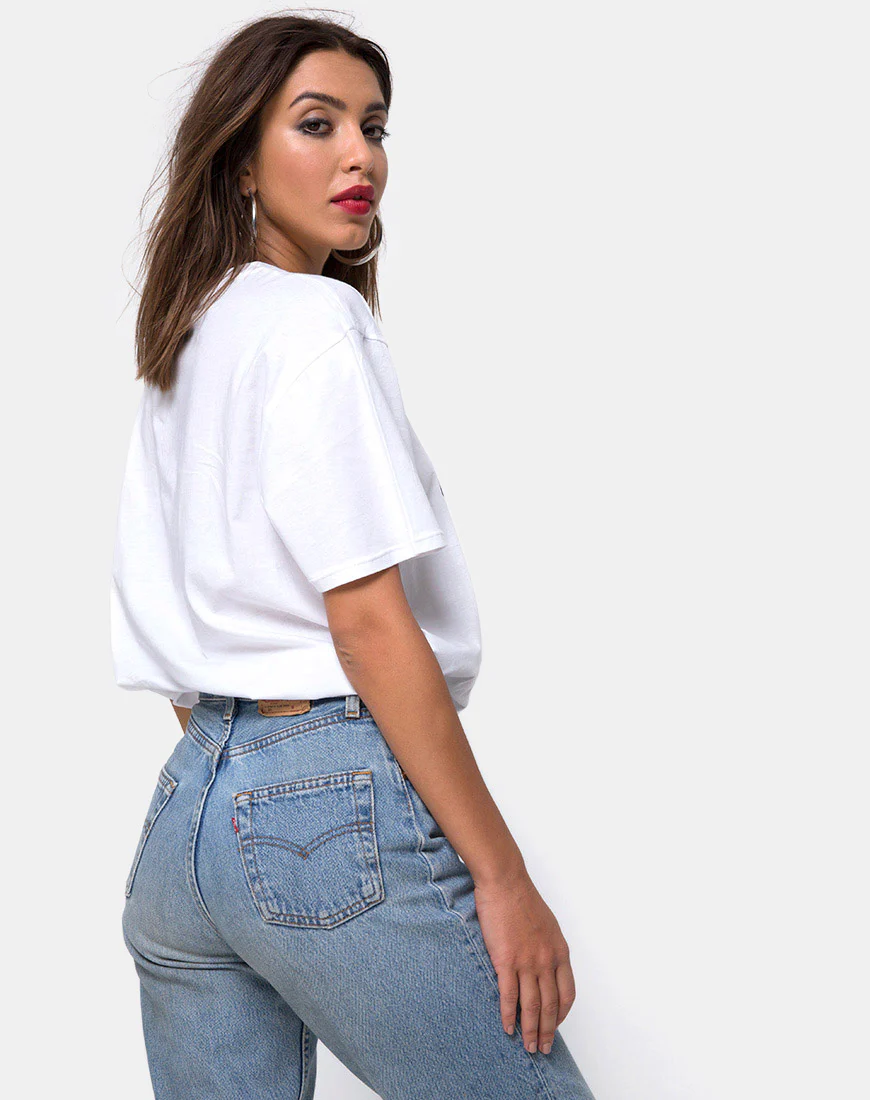 Oversize Basic Tee in Hangover Club - Image 2