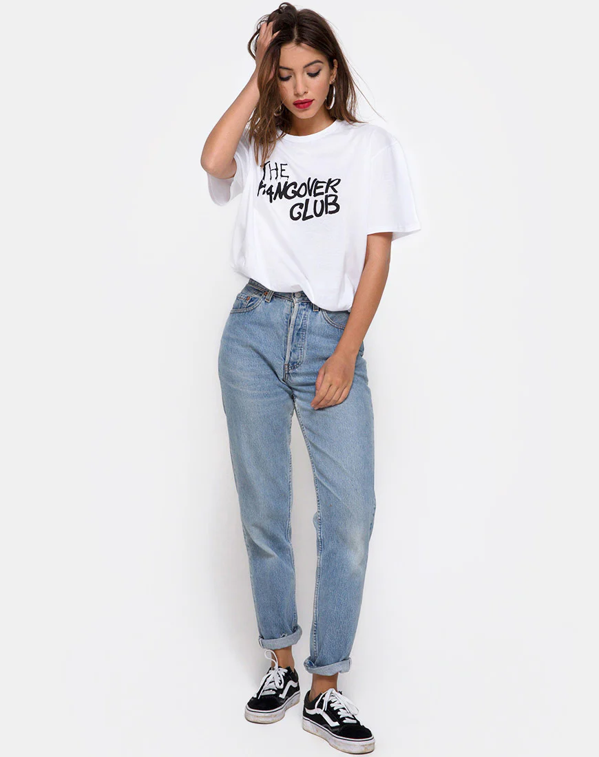 Oversize Basic Tee in Hangover Club - Image 3
