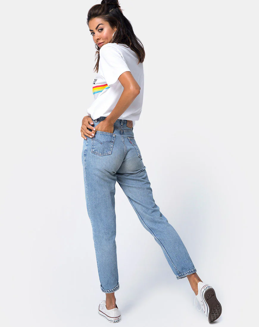 Oversize Basic Tee in I unfollowed You - Image 4