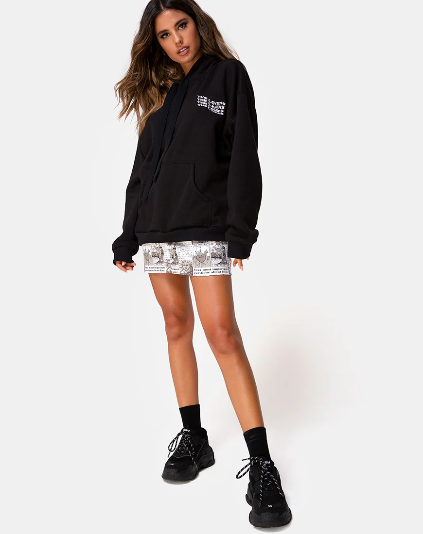 Oversize Hoody in The Sun, Lover and Soul - Image 3