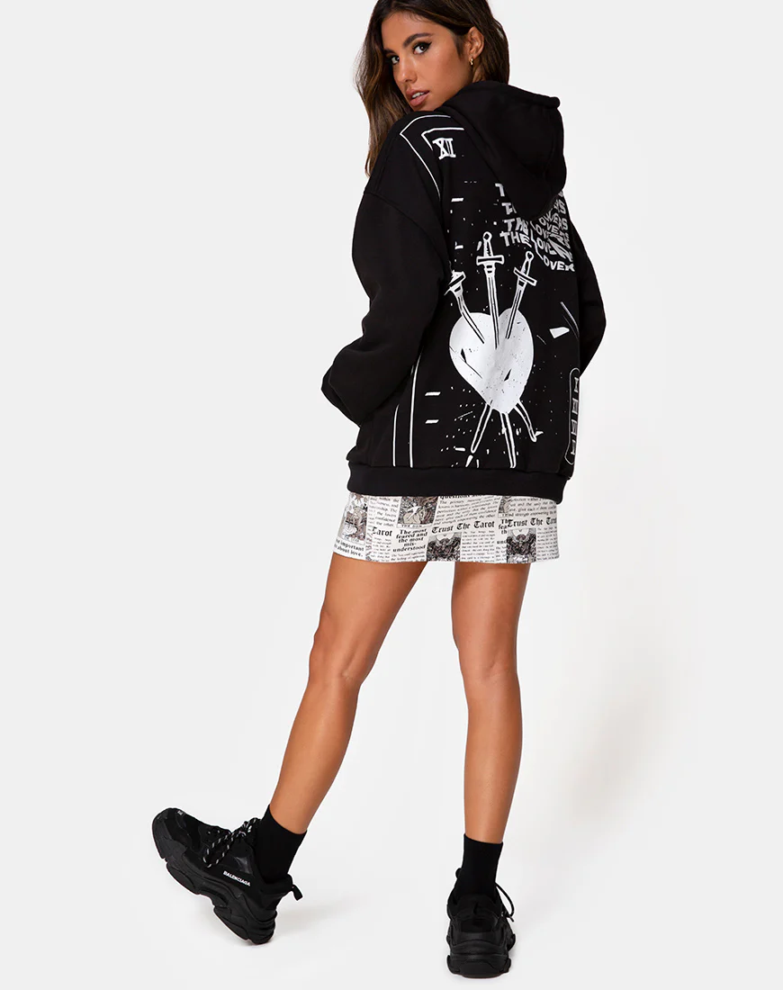 Oversize Hoody in The Sun, Lover and Soul - Image 4