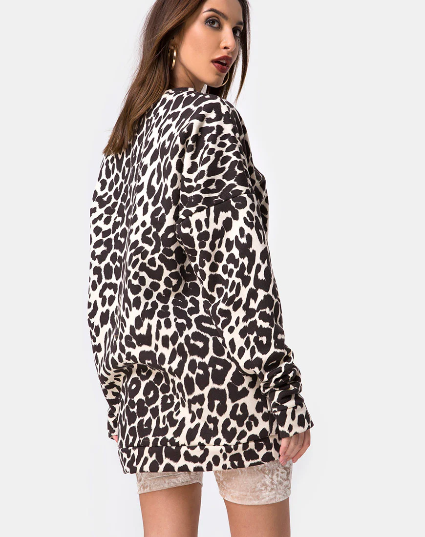 Oversize Sweatshirt in Oversize Jaguar - Image 2