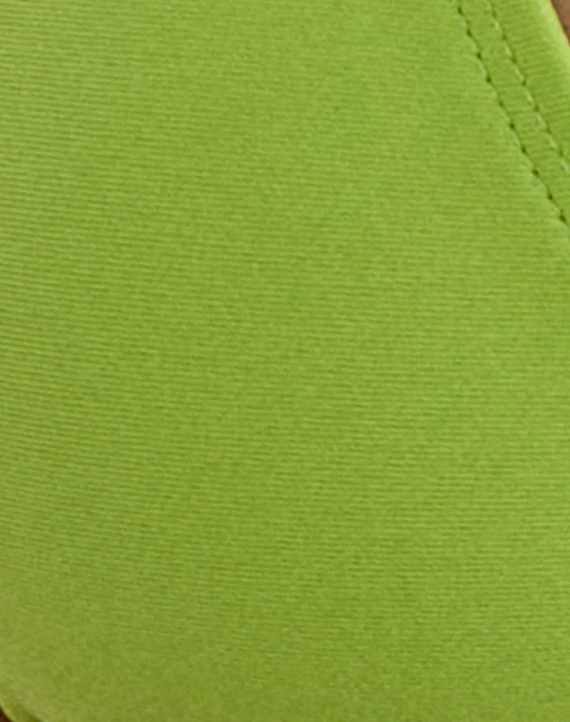 Padusi Bikini Top in Chartreuse - Image 6