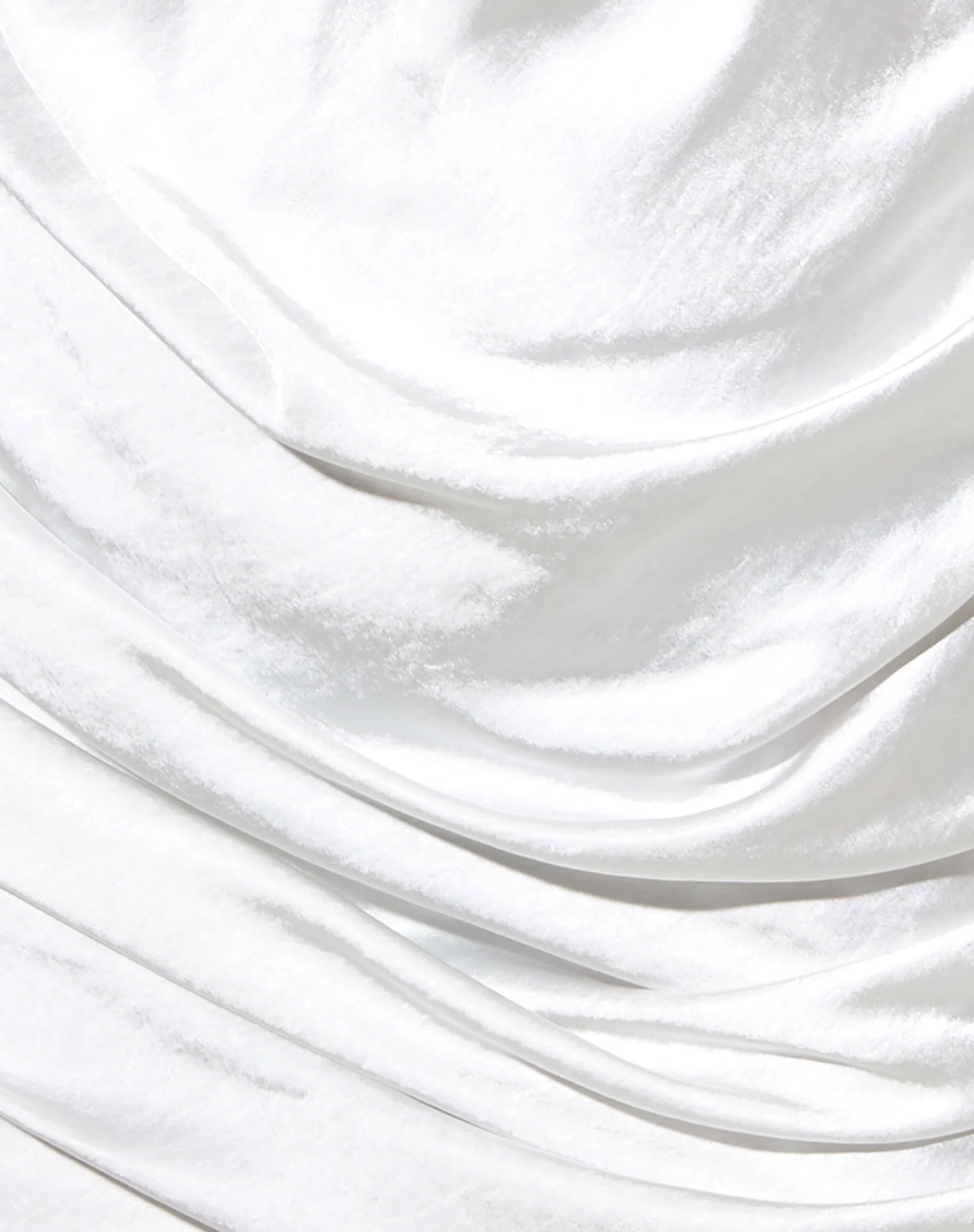 Palila Mini Dress in Satin Ivory - Image 7