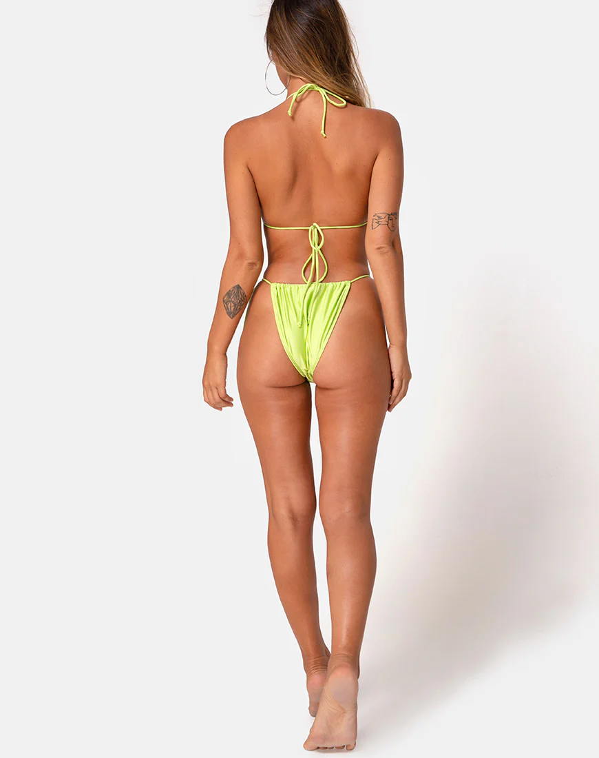 Pami Bikini Top in Pistachio - Image 4