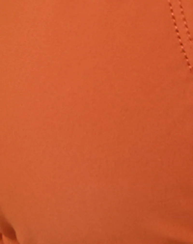 Pami Bikini Top in Burnt Orange with Beads - Image 6