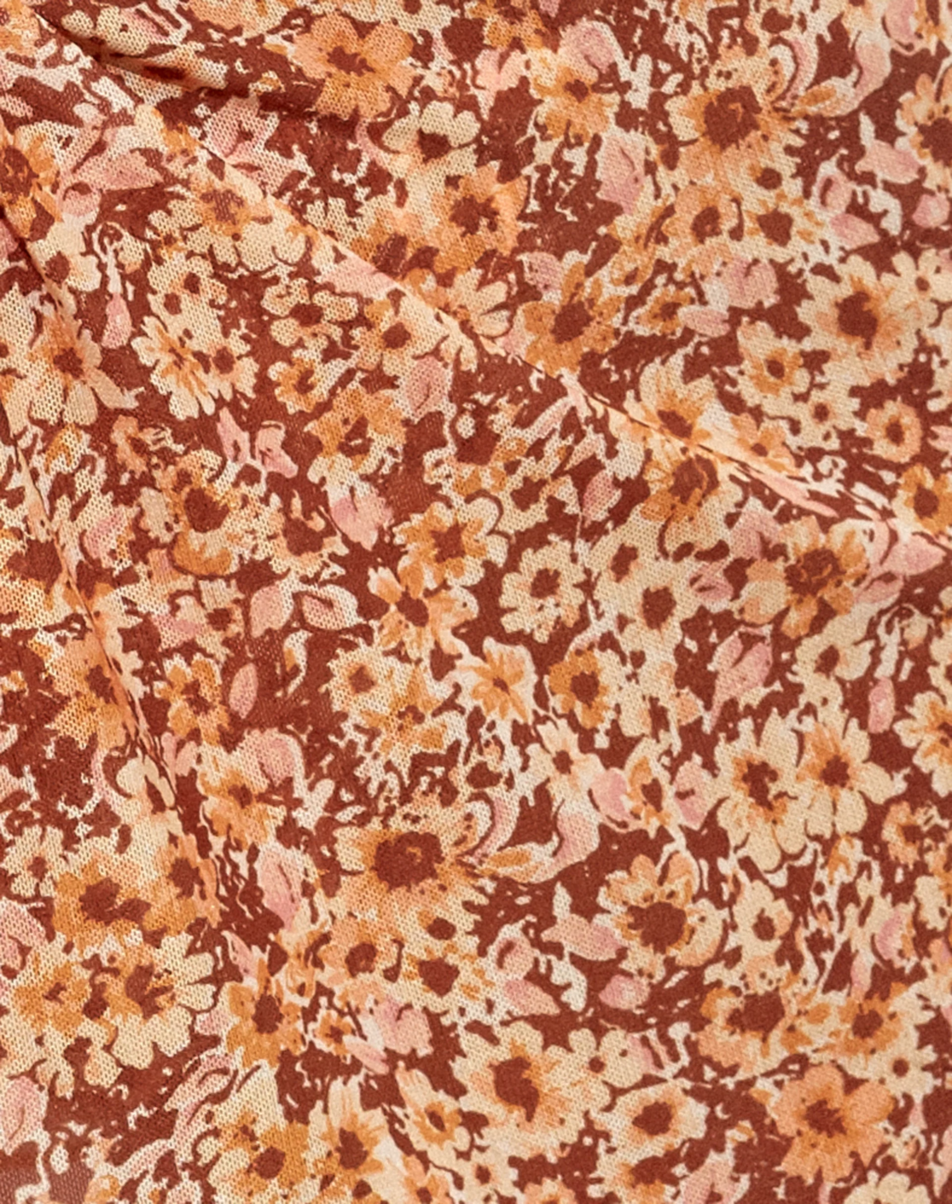 Pao Sarong in Small Flower Brown - Image 5