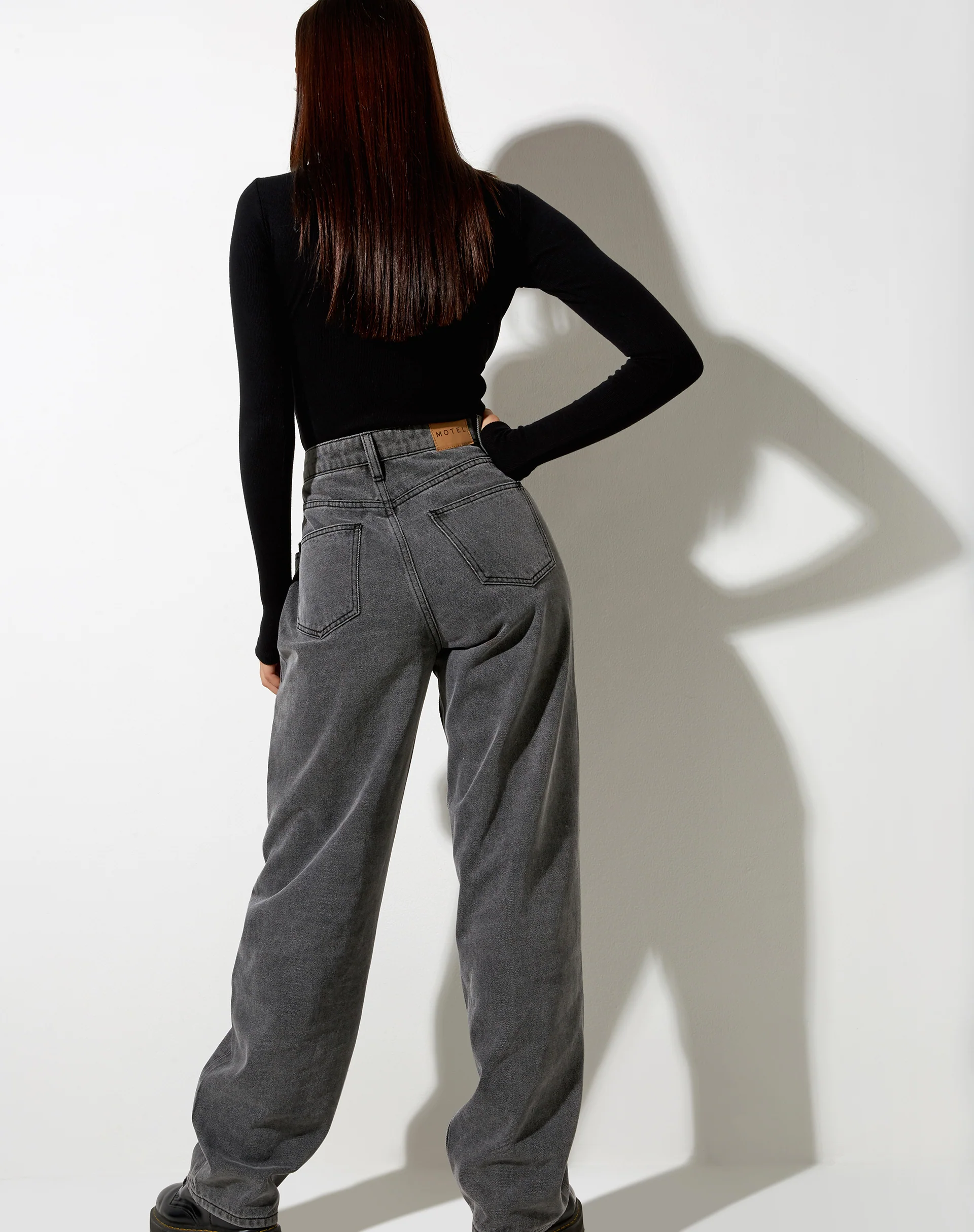 Parallel Jeans in Smoke Grey - Image 2