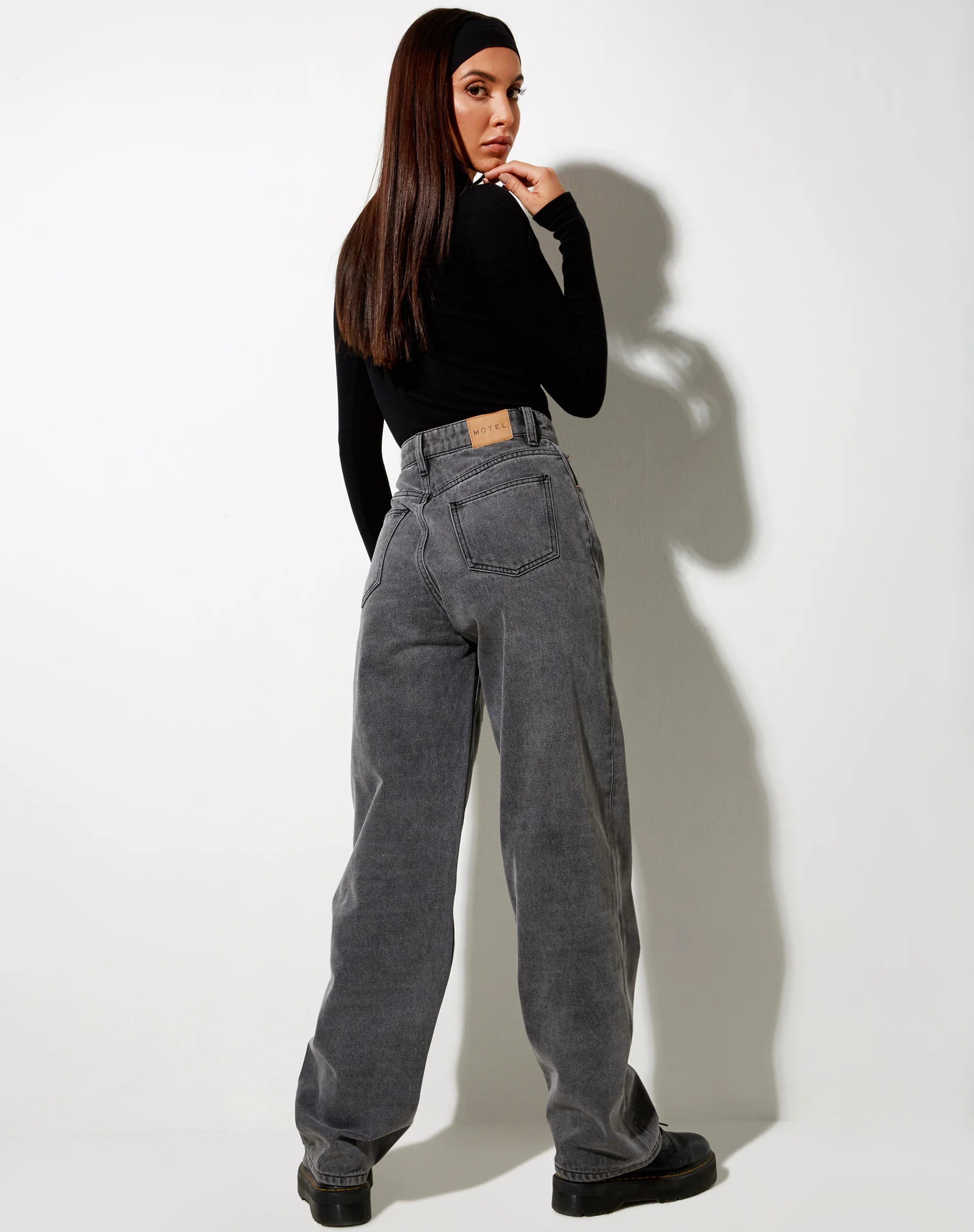 Parallel Jeans in Smoke Grey - Image 4