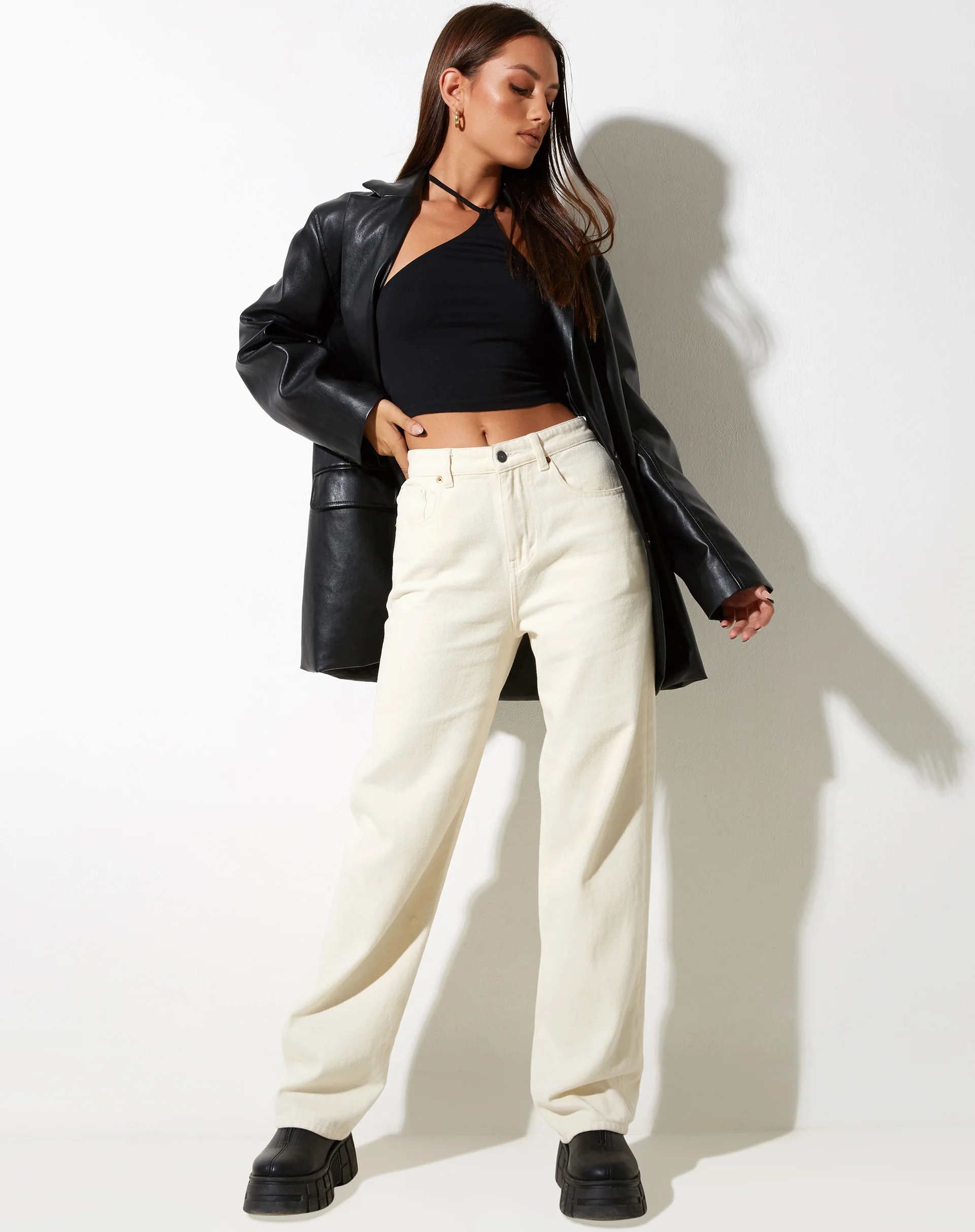 Parallel Jeans in Buttermilk - Image 3