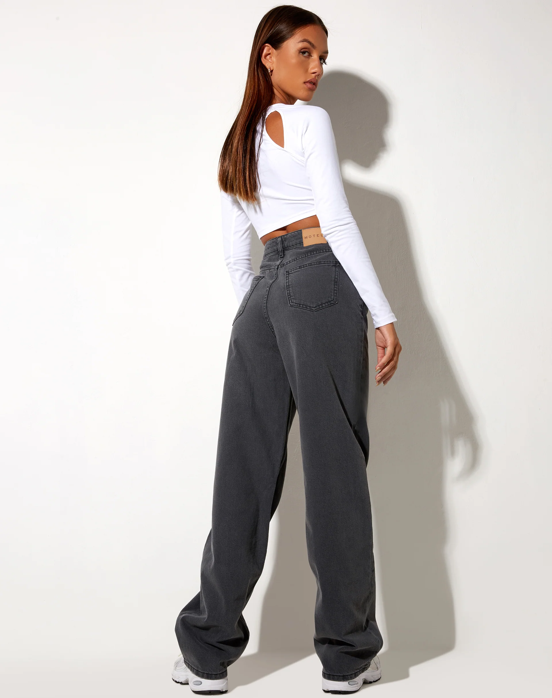 Parallel Jeans in Grey Wash - Image 2