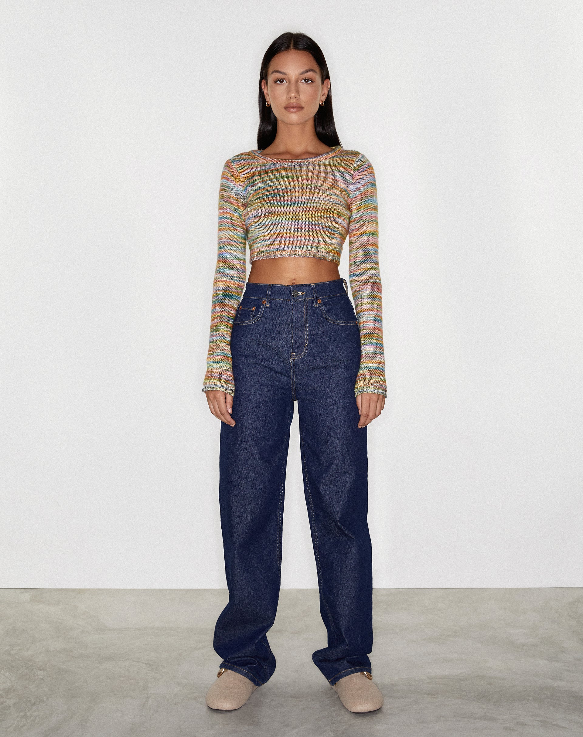 Parallel Jeans in Rinse Blue Wash - Image 2