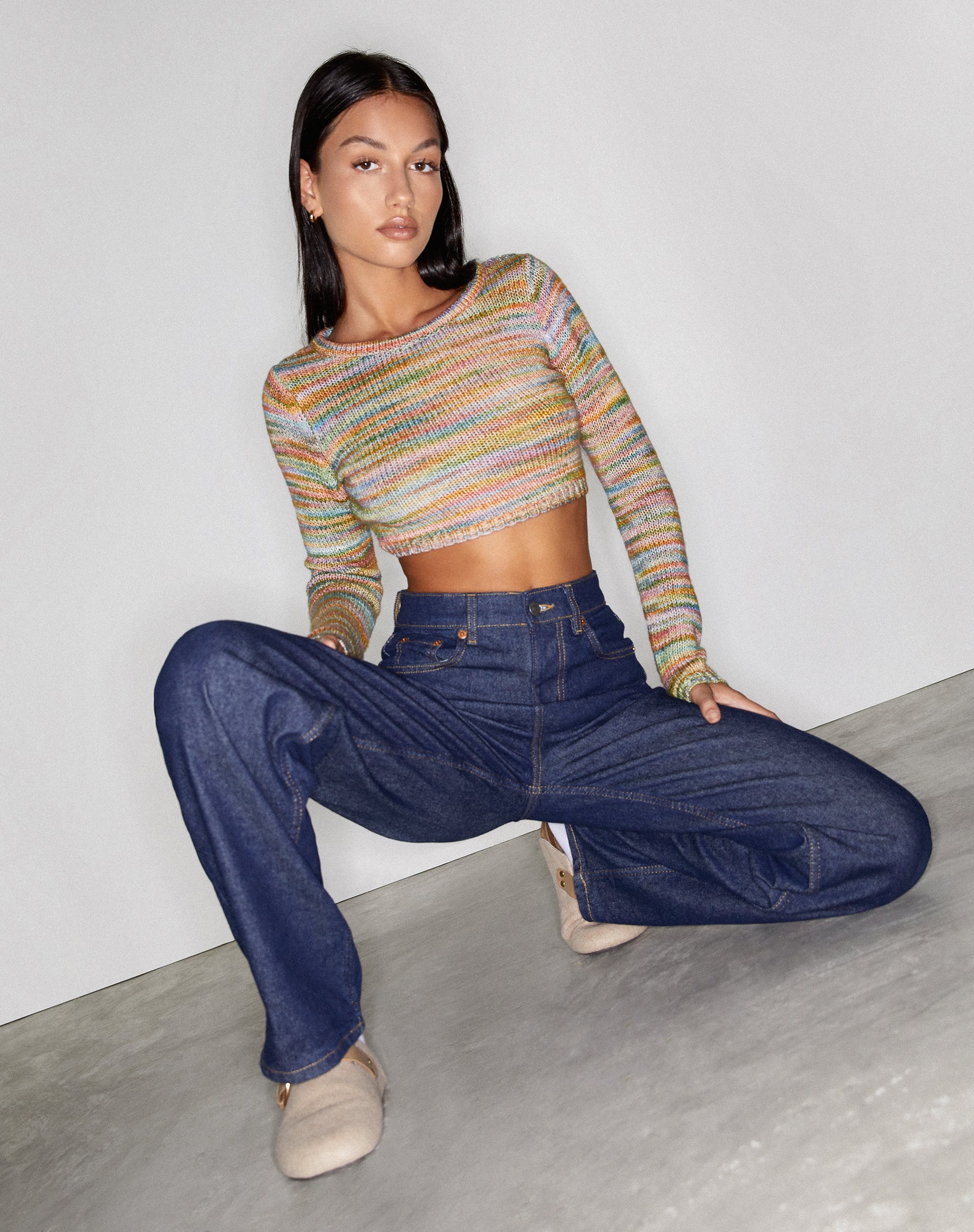Parallel Jeans in Rinse Blue Wash - Image 3