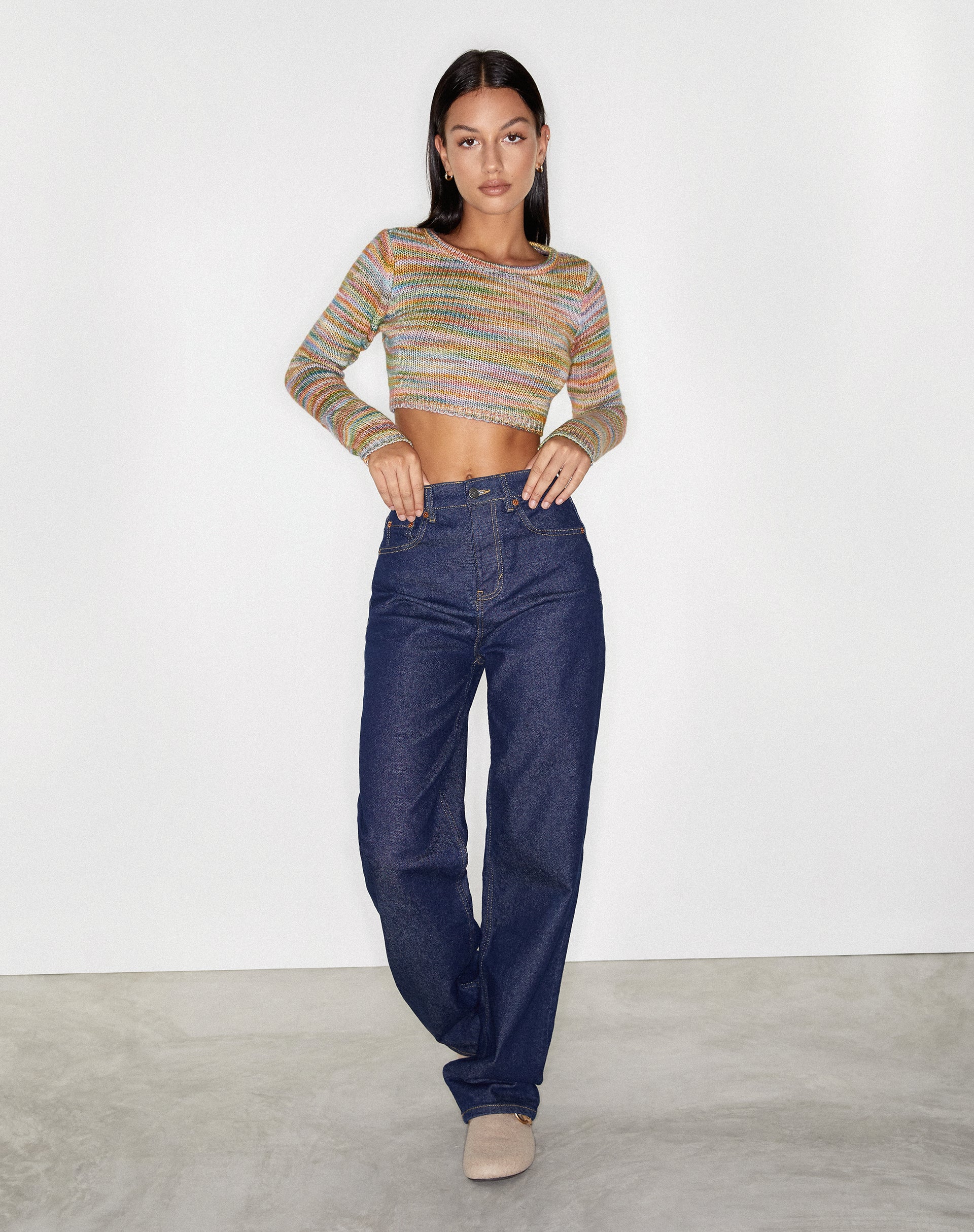 Parallel Jeans in Rinse Blue Wash - Image 4