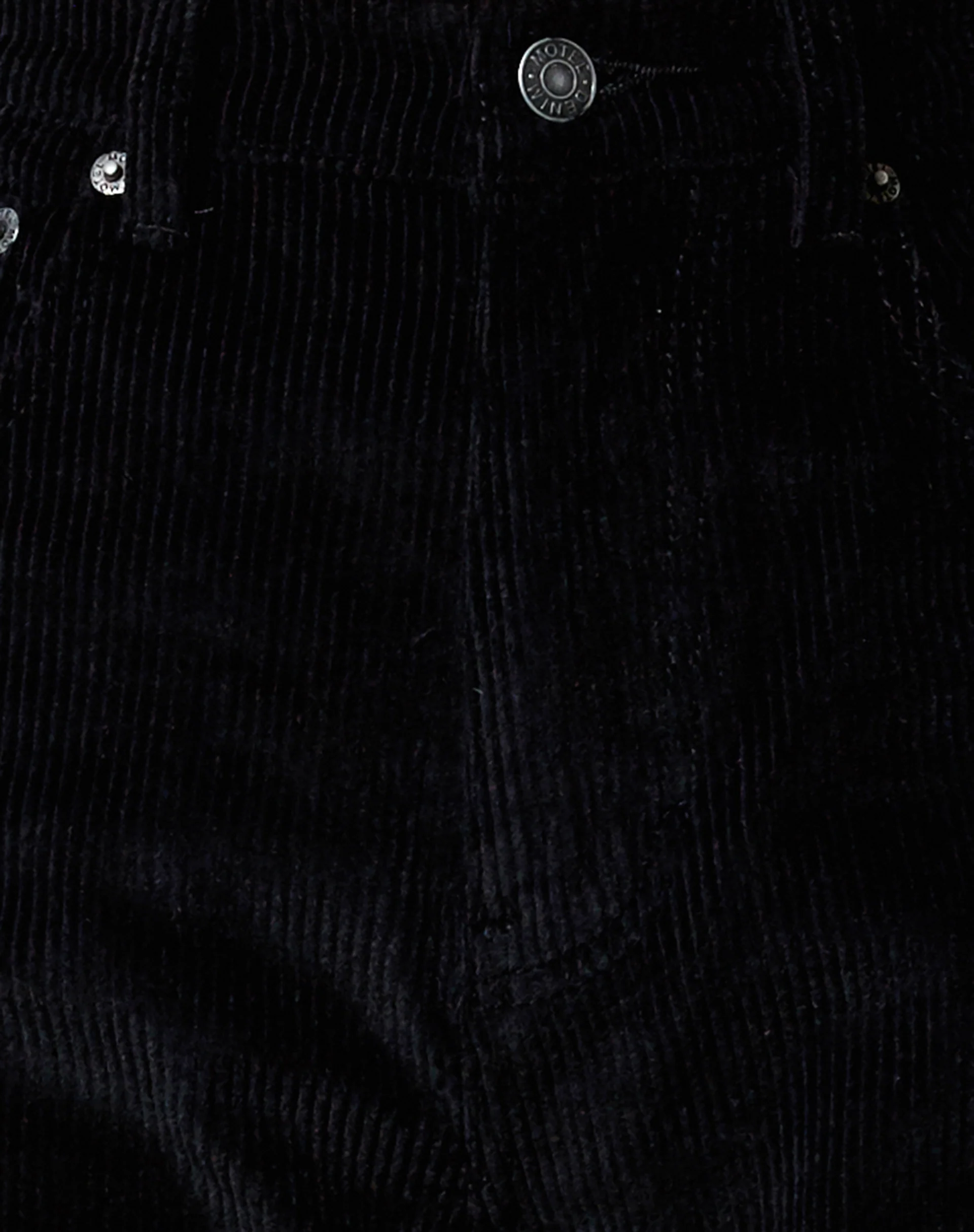 Parallel Jeans in Cord Black - Image 5