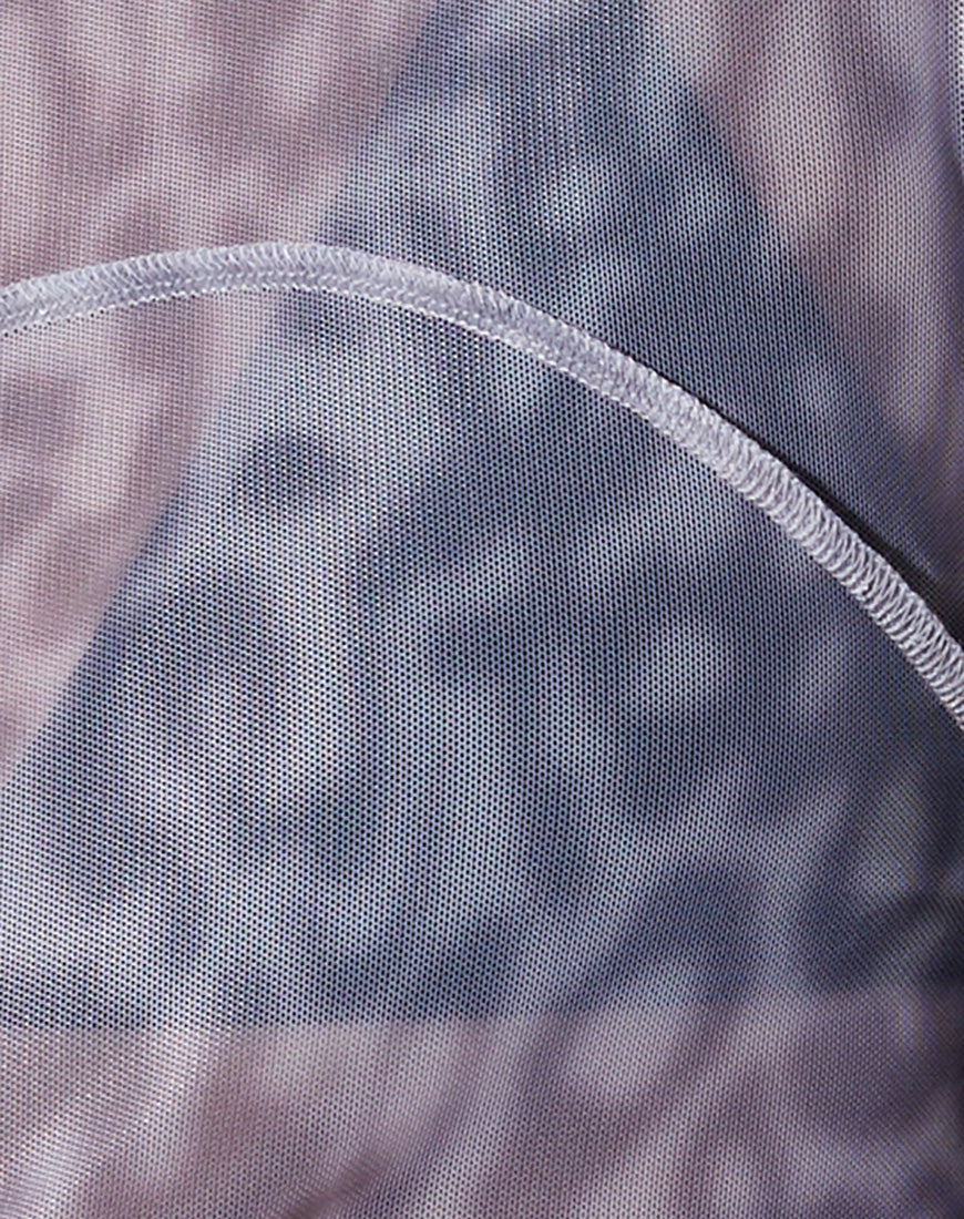 Paria Top in Liquid Leopard Grey - Image 5