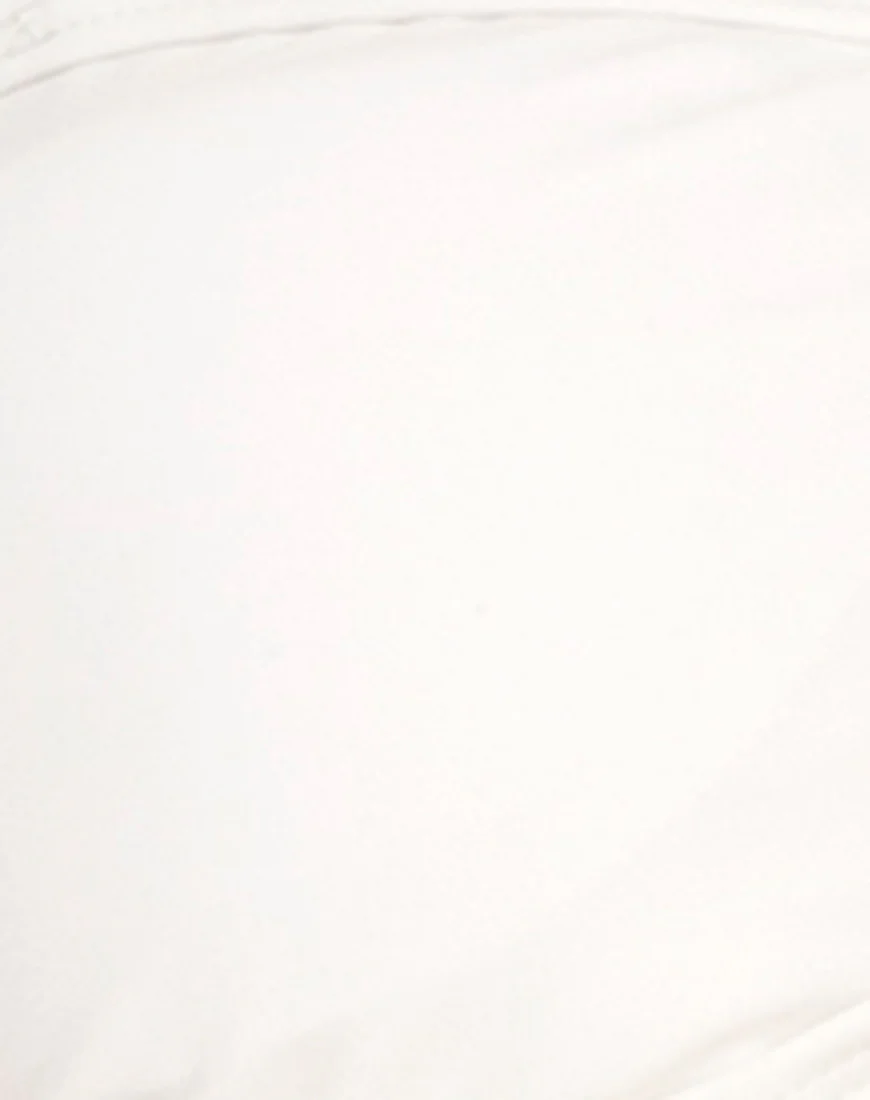 Pavlona Bikini Top in White - Image 4