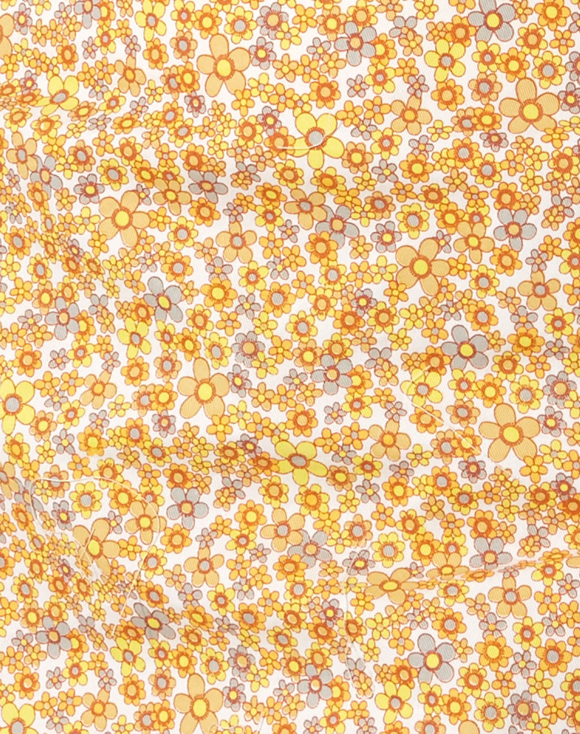 Pelmo Mini Skirt in Flower Garden Yellow - Image 5
