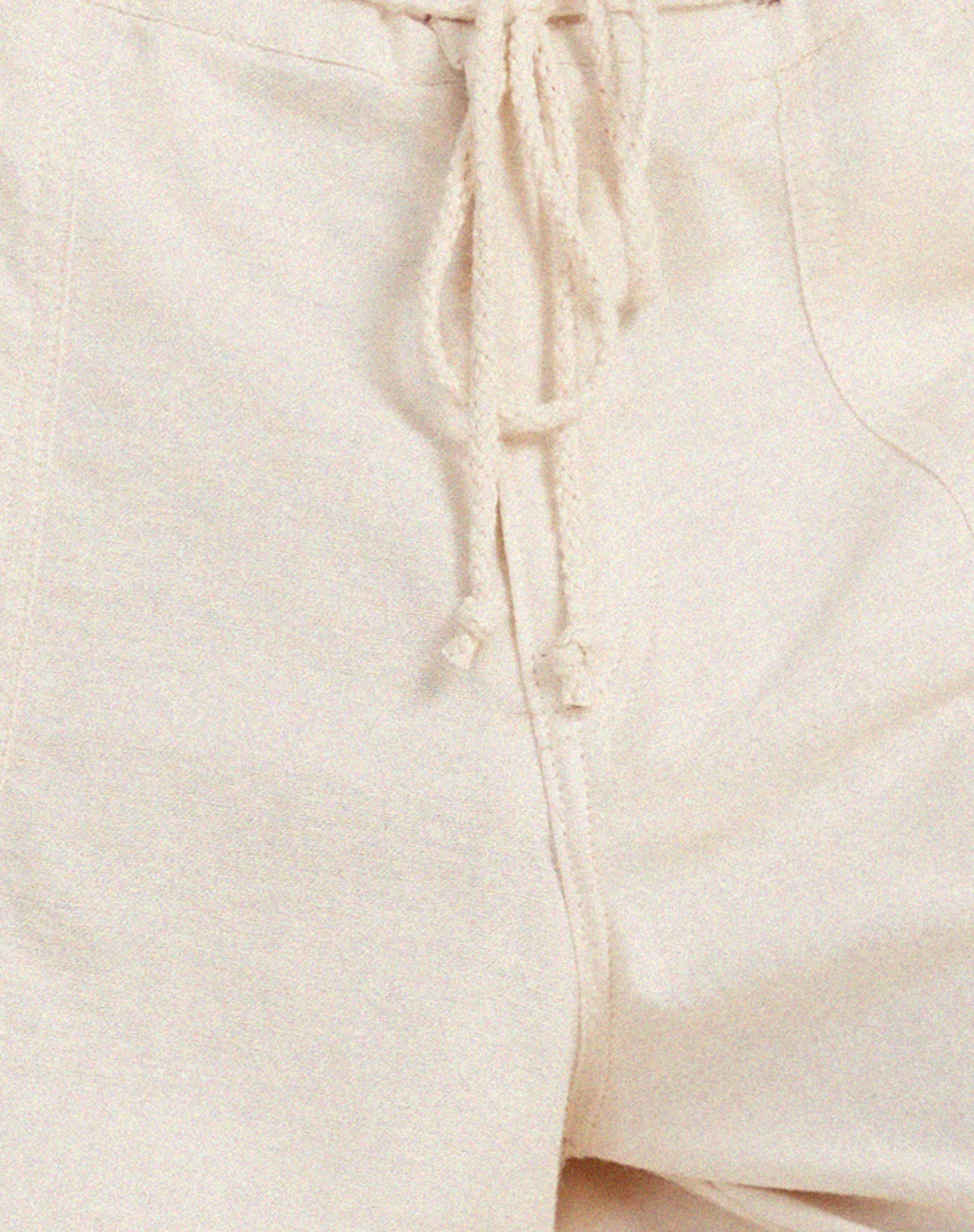 Philia Cargo Trouser in Ecru - Image 5