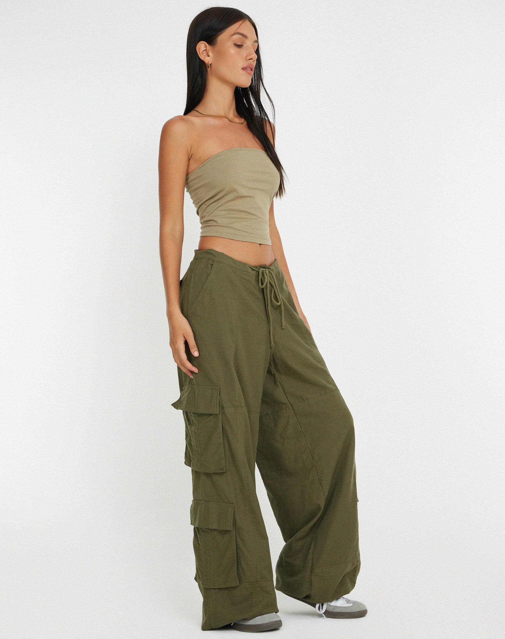Philia Trouser in Loden Green - Image 2