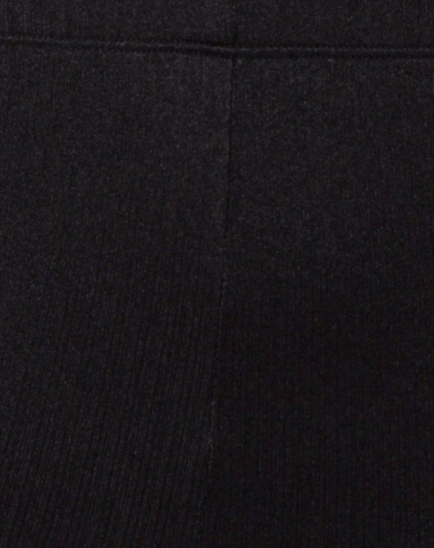 Pinella High Waisted Shorts in Black - Image 5