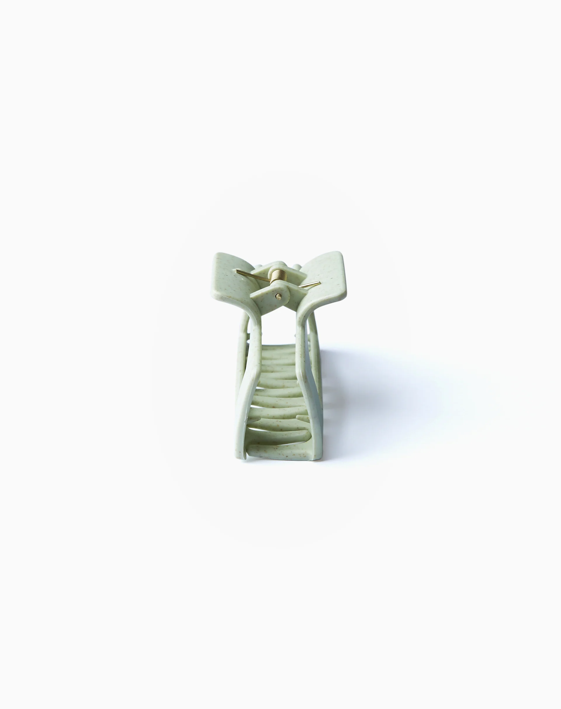 Piyana Hair Claw in Green Matte - Image 3